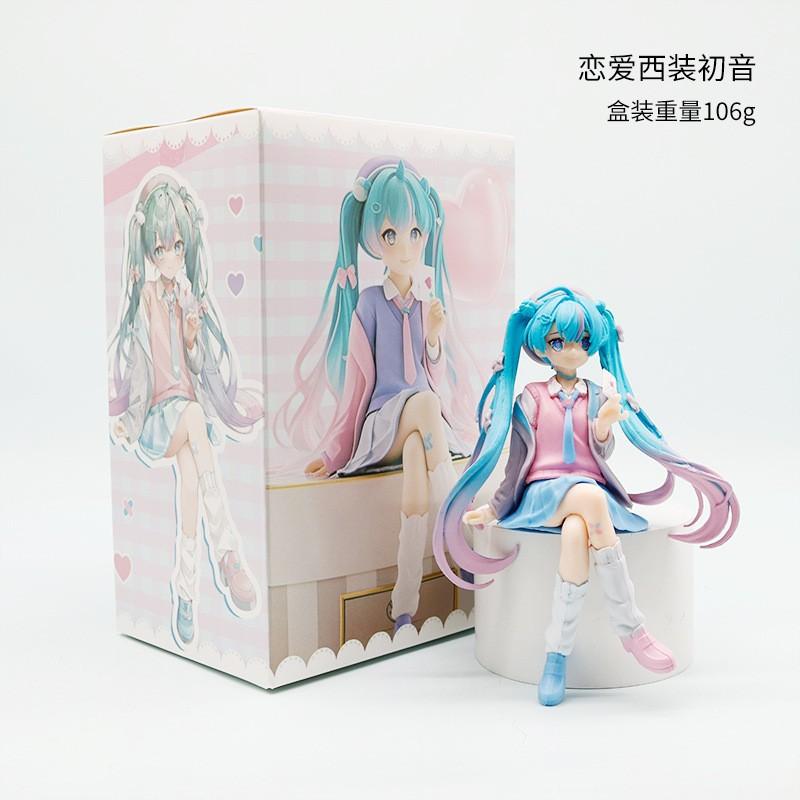 Cute Girl Hatsune Miku Anime Character Fashionable Suitable For Desktop Decoration Ornaments Doll Christmas Gift Pvc Collectible