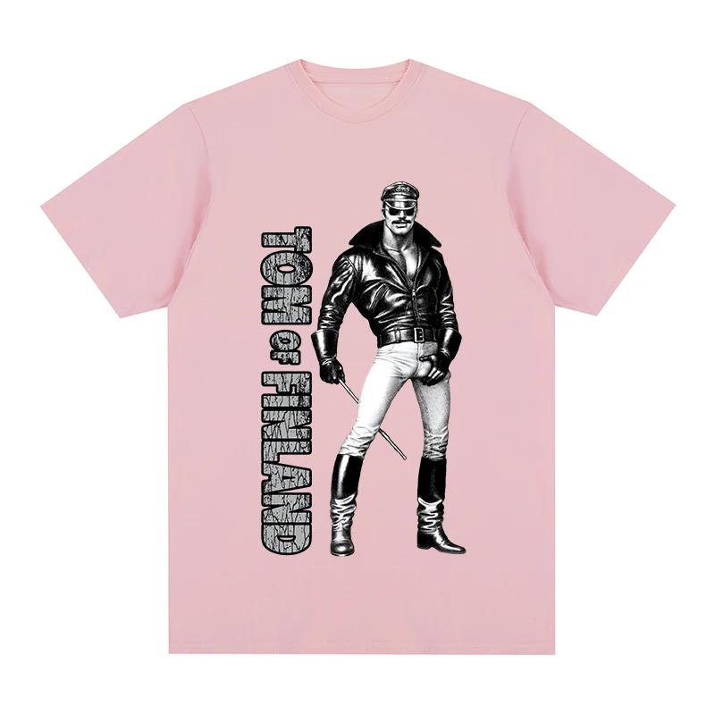 TOM OF FINLAND T-Shirt BOYFRIEND Schwul COPS Baumwolle Herren T-Shirt Neu TEE TSHIRT Damen Tops