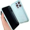 Applicable To IPhone 16 Apple Phone Case Liquid Silicone Magnetic Light Cyan 14 All Inclusive Lens Film 13 Anti Fall
