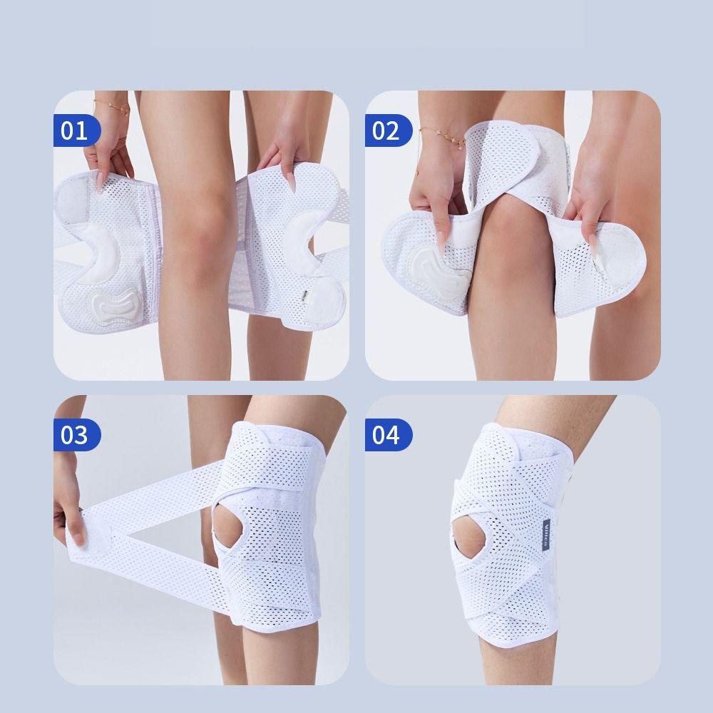Adjustable Knee Pads Patella Strap Cushion Pressure Knee Band Brace Knee Patella Support  Hiking