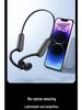 B8 Wireless Bone Conduction Sports Headphones: In-Ear, Over-Ear, Waterproof, Sweatproof, Fitness-Ready