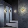 Postmodern Bauhaus Glass Wall Lamp for Bedroom or Hotel Ambiance