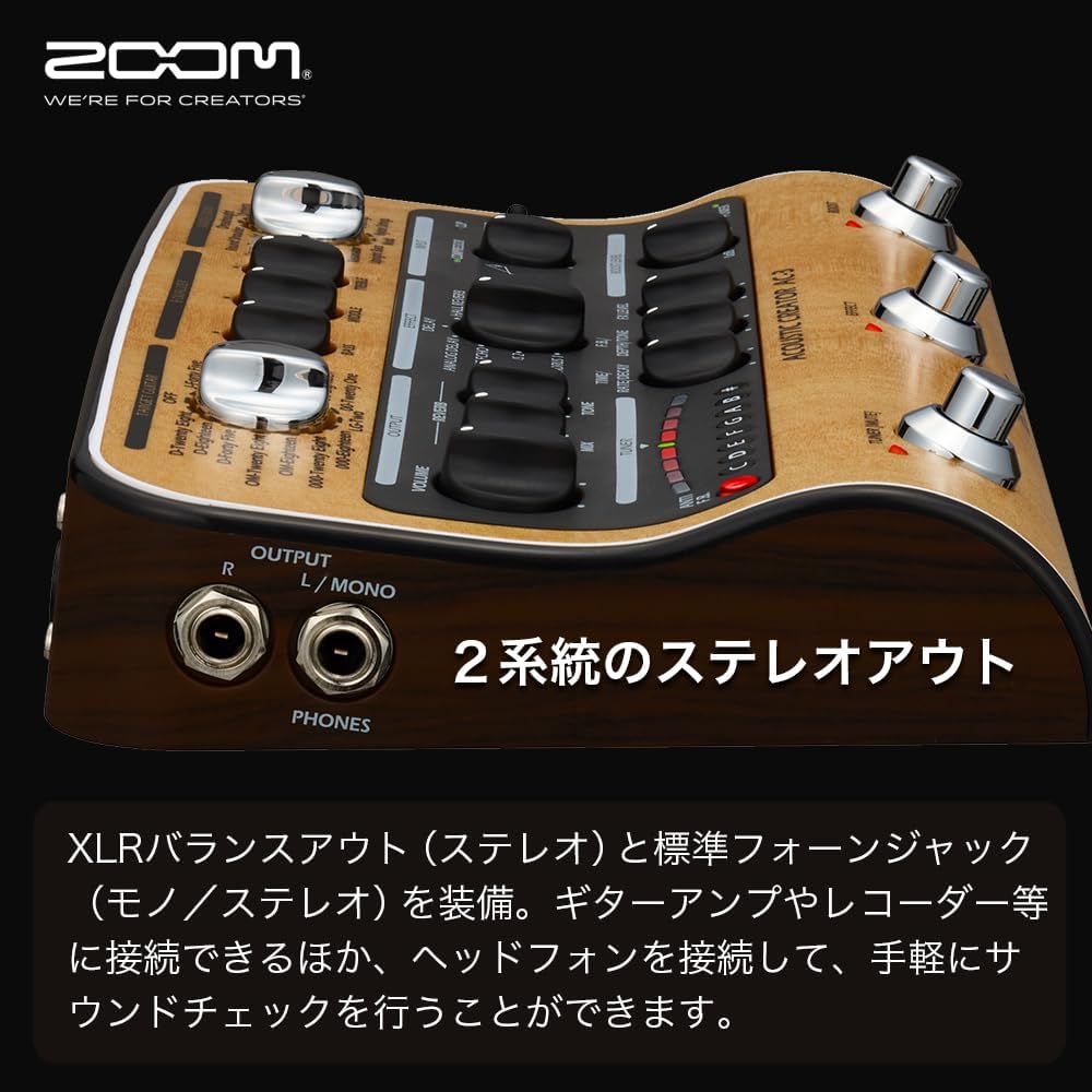 ZOOM (Zoom) AC-3 Acoustic Guitar Effects Pedal [Domestic Genuine Product/3 Year Extended Warranty...