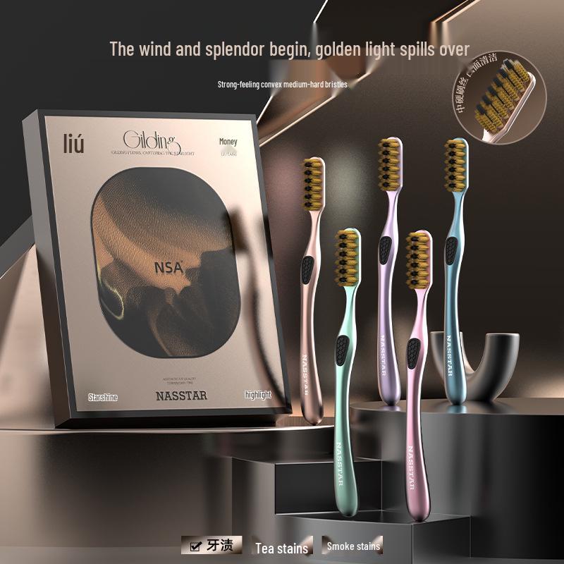 NSA Jumbo Soft Bristle Toothbrush - Wide Head, Premium Design, Universal Fit for Adults