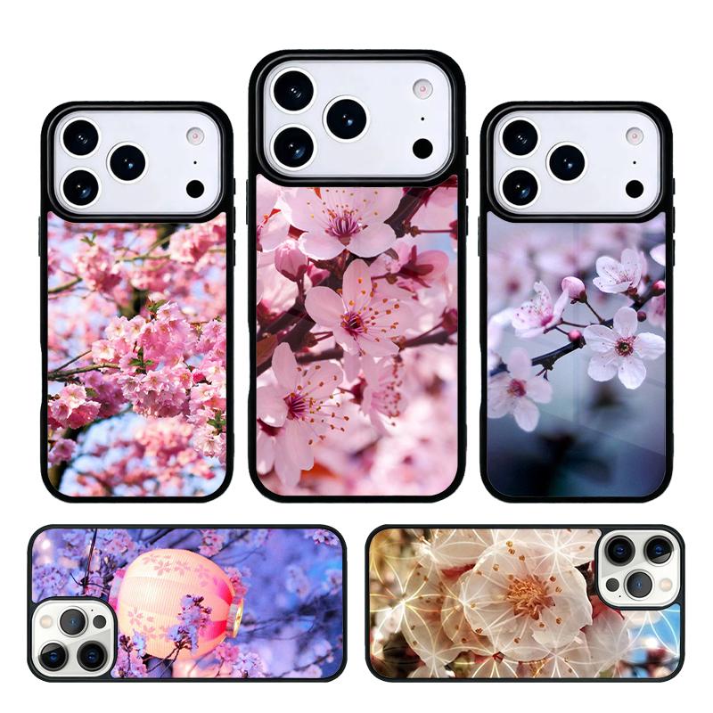Flor ciruela flor phone case cover Compatible with for IPhone 17air 16e 15 14 13 12 11Pro Max 17 Air