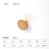 1PC Heart-shaped Leather Drawer Handle Cabinet Door Brass Handle Kitchen Cabinet Black Blue Pink Gray