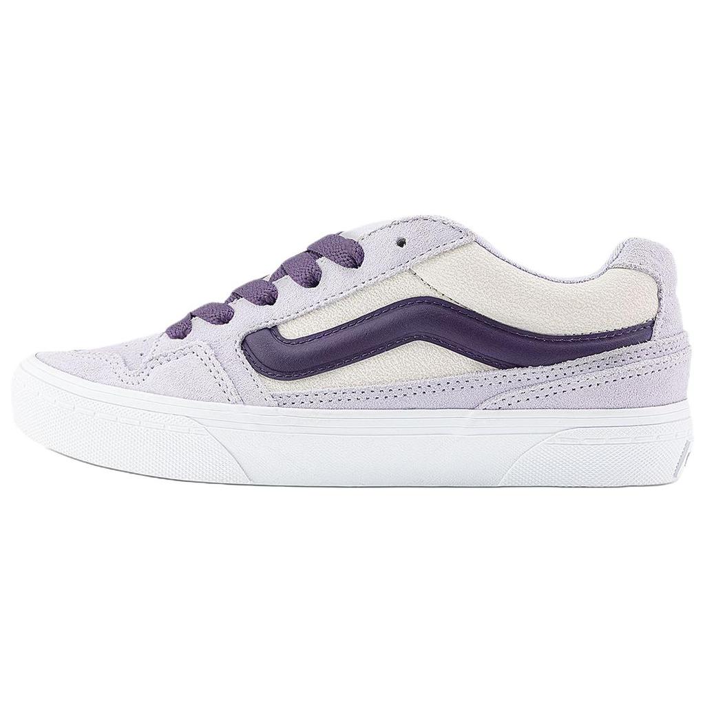 Vans Caldrone Comfortable Soft Low-Top Skate Shoes Women Sneaker Light-Purple VN0007P9EMY