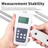 Hay Moisture Meter LCD Display Compressed Hay Straw Measuring Tool for Cereal Straw Bran Forage Grass Bamboo Grass Testing Fibre