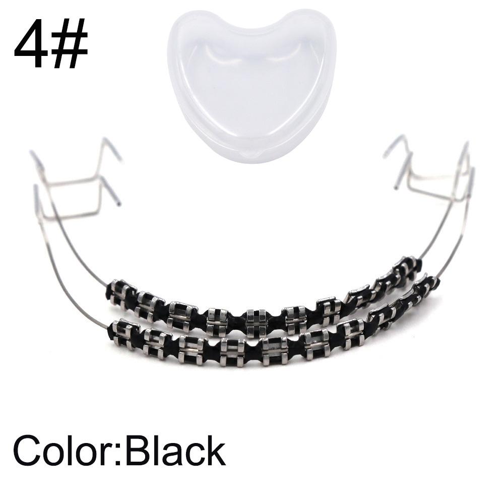 Temporary Tooth Decoration Fake Braces With Metal Wires Bracket Dental Tool For Tooth Decor