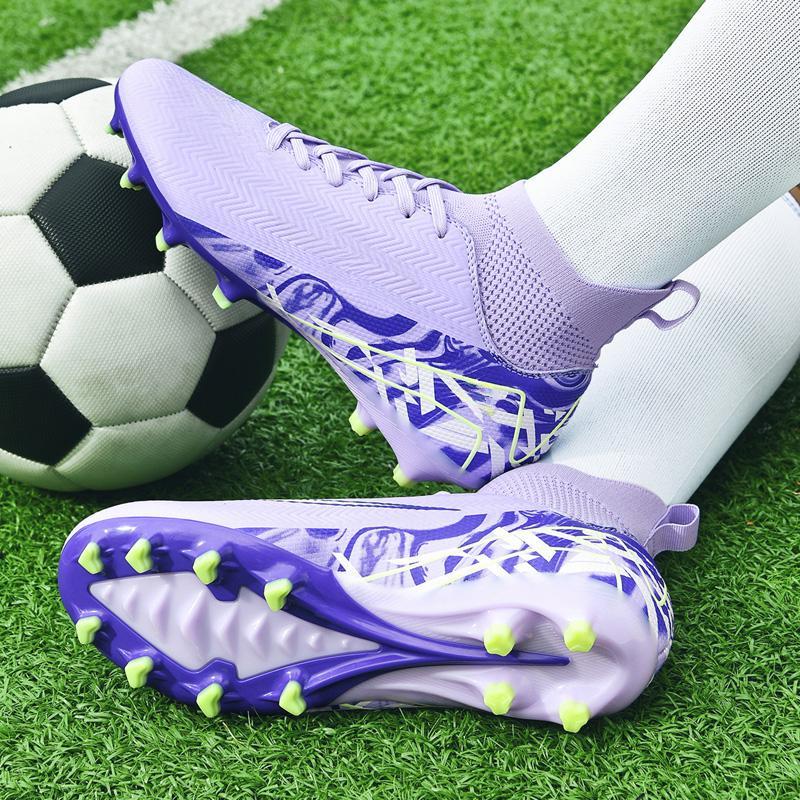 33-45 Herren Langnagel High Top Fußballschuhe Trainingsschuhe Kinderfußballschuhe