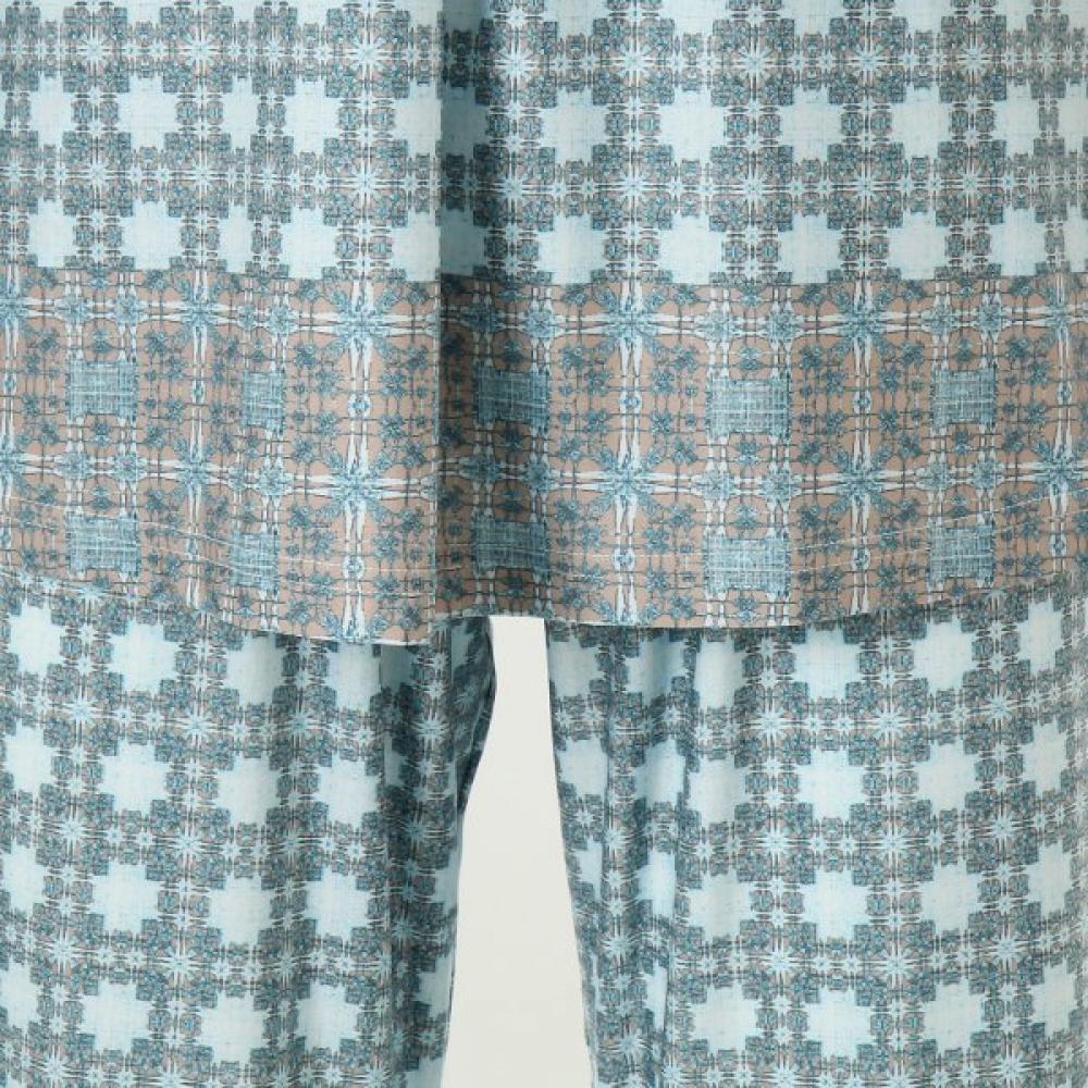 Wacoal Women Indoor Wear Set 50d Spandex Geometric Print Wpa379ws Wpa379wp