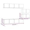 VidaXL Ensemble de meubles TV 6 pcs Chêne sonoma Bois d'ingénierie 3114600