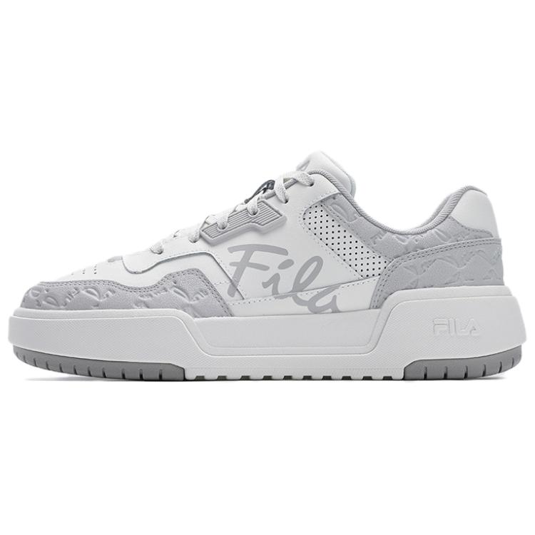 Fila Campus Fashion Versatile Simple Comfortable Retro Low-Top Sneakers Women Sneakers Gray White F12W512205FSV