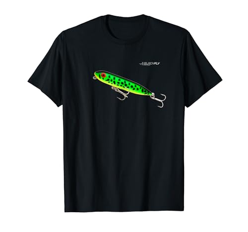 

Blackfly Bass Fishing Gift Topwater Lure Spook T-Shirt