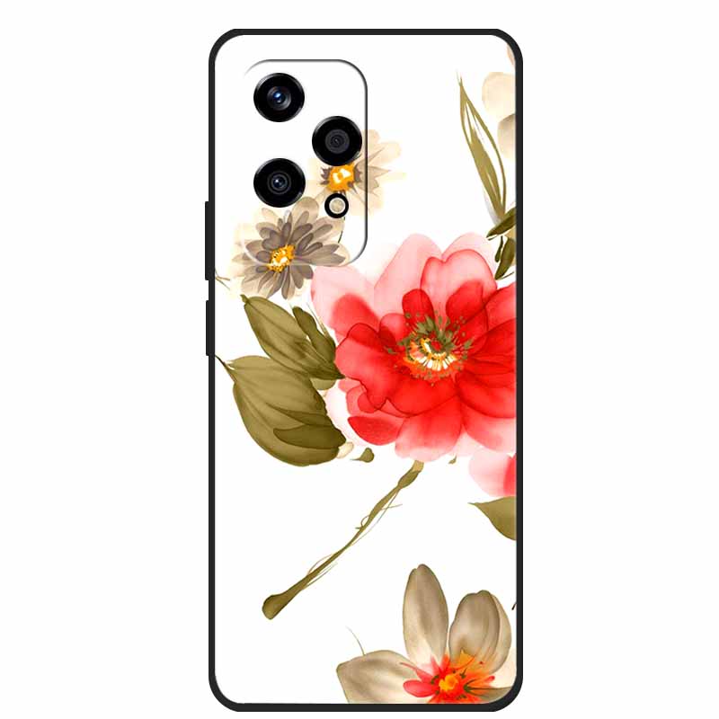 For Honor 200 Lite Cases Animals Soft TPU Painted Cat Phone Case Back Cover For Huawei Honor 200 Lite 5G Protection Bumper funda