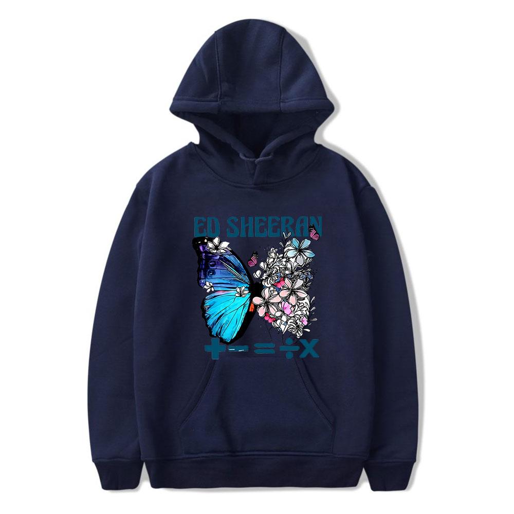 Nová móda pro fanoušky Eda Sheerana Tištěná mikina Outdoorový sport Cosplay Pulovry Mikina s kapucí Cosplay kostým