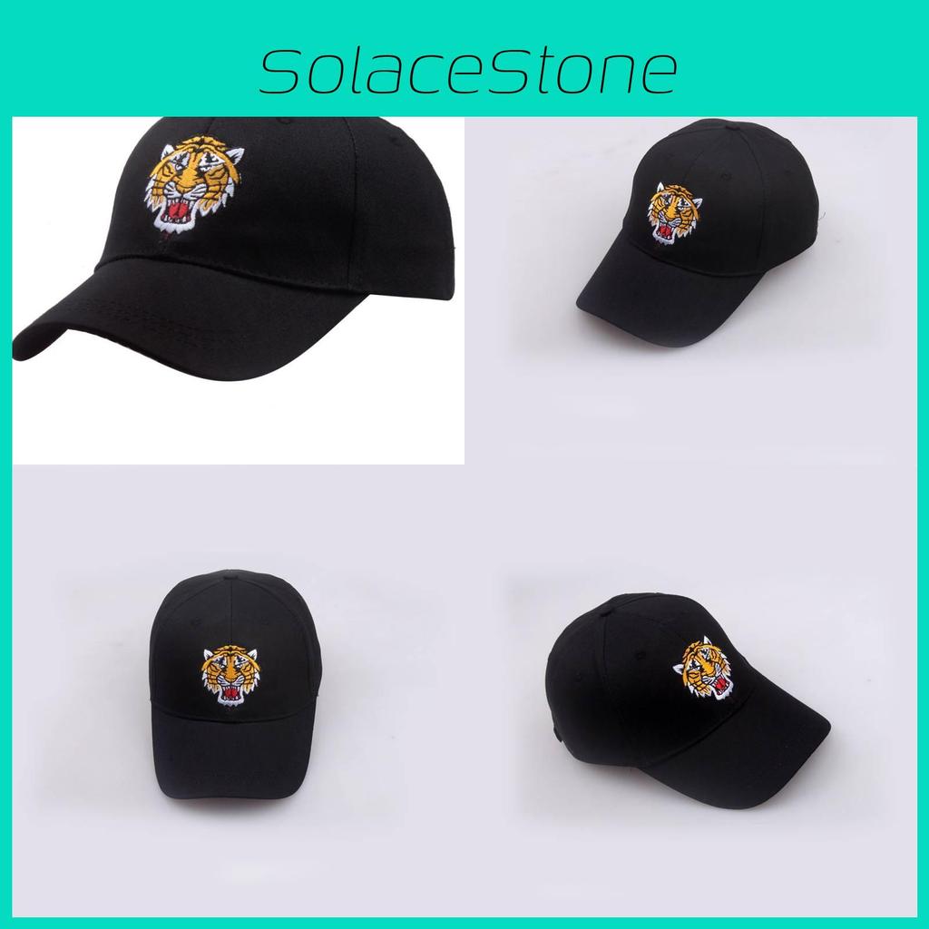Tiger Embroidered Baseball Caps Men Women Unisex Streetwear Hats Skateboard