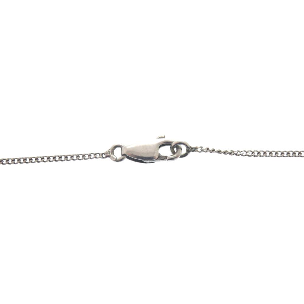 Used AUTHENTIC GUCCI Cross motifNecklace Silver Silver925