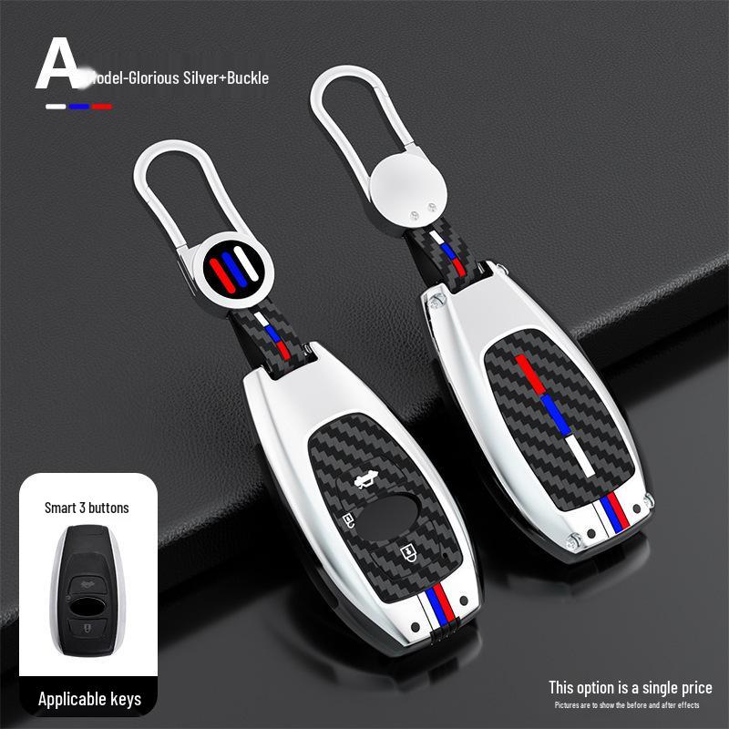 Subaru Key Case for 2024 Forester, Outback, XV, Legacy - Metal Key Shell & Buckle