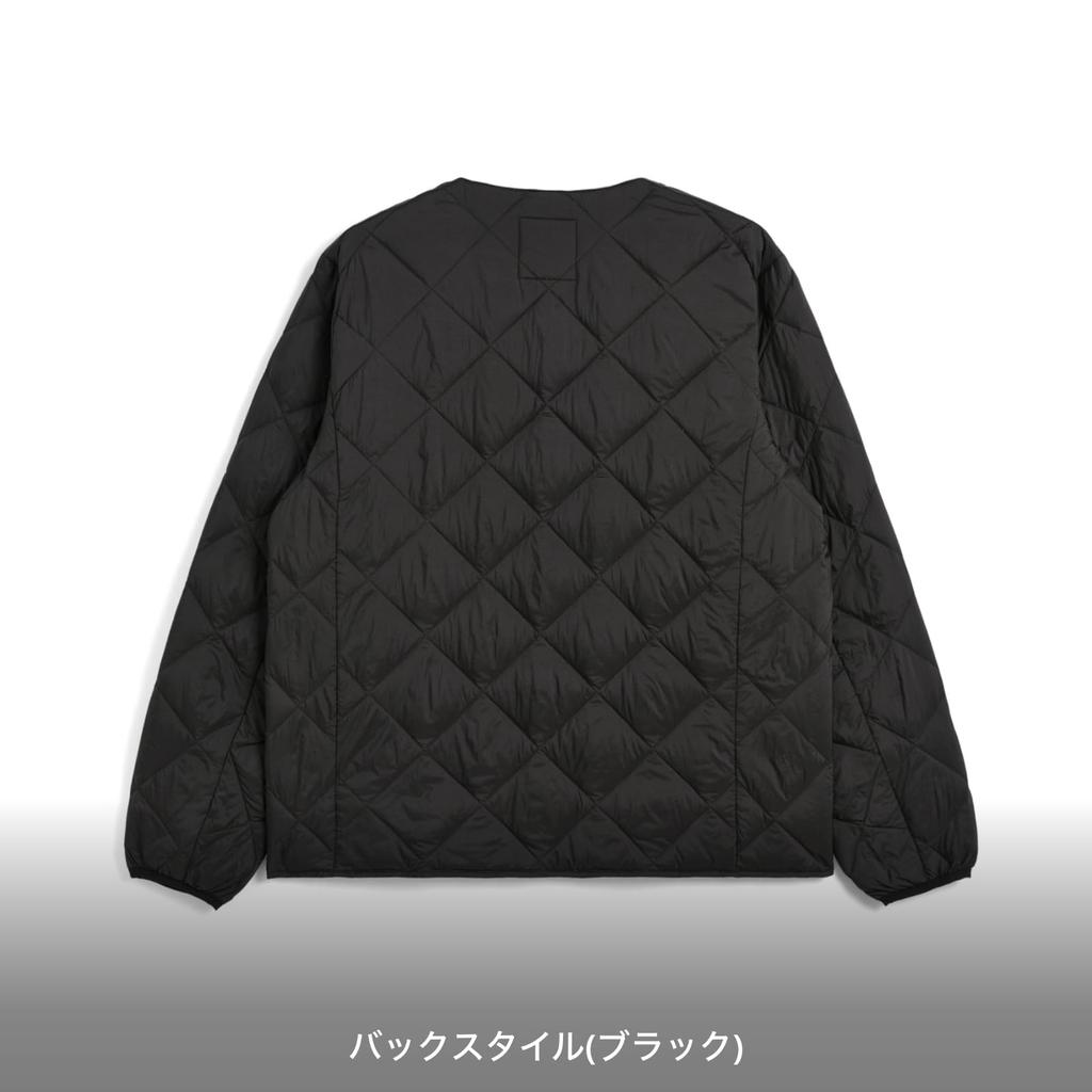 Taion Unisex Crew Neck Down Jacket Dark Size 2XL (G4FU-J101-TG), Brown,