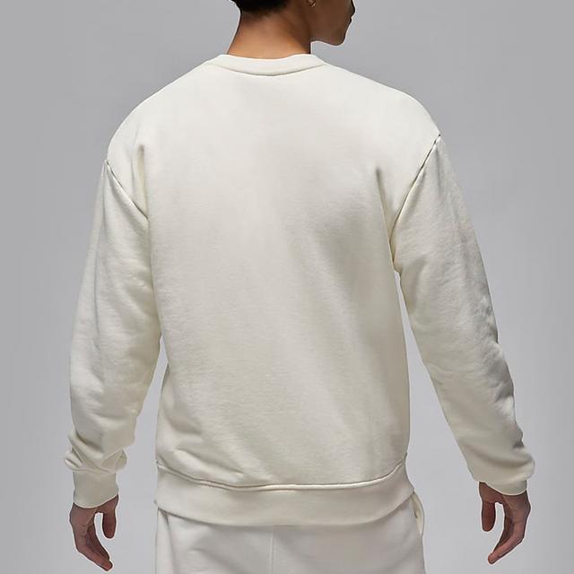 Jordan Air  1 Solid Color Letter Logo Crew Neck Long Sleeve Sweatshirt Men Tops Off-White FJ7789-133