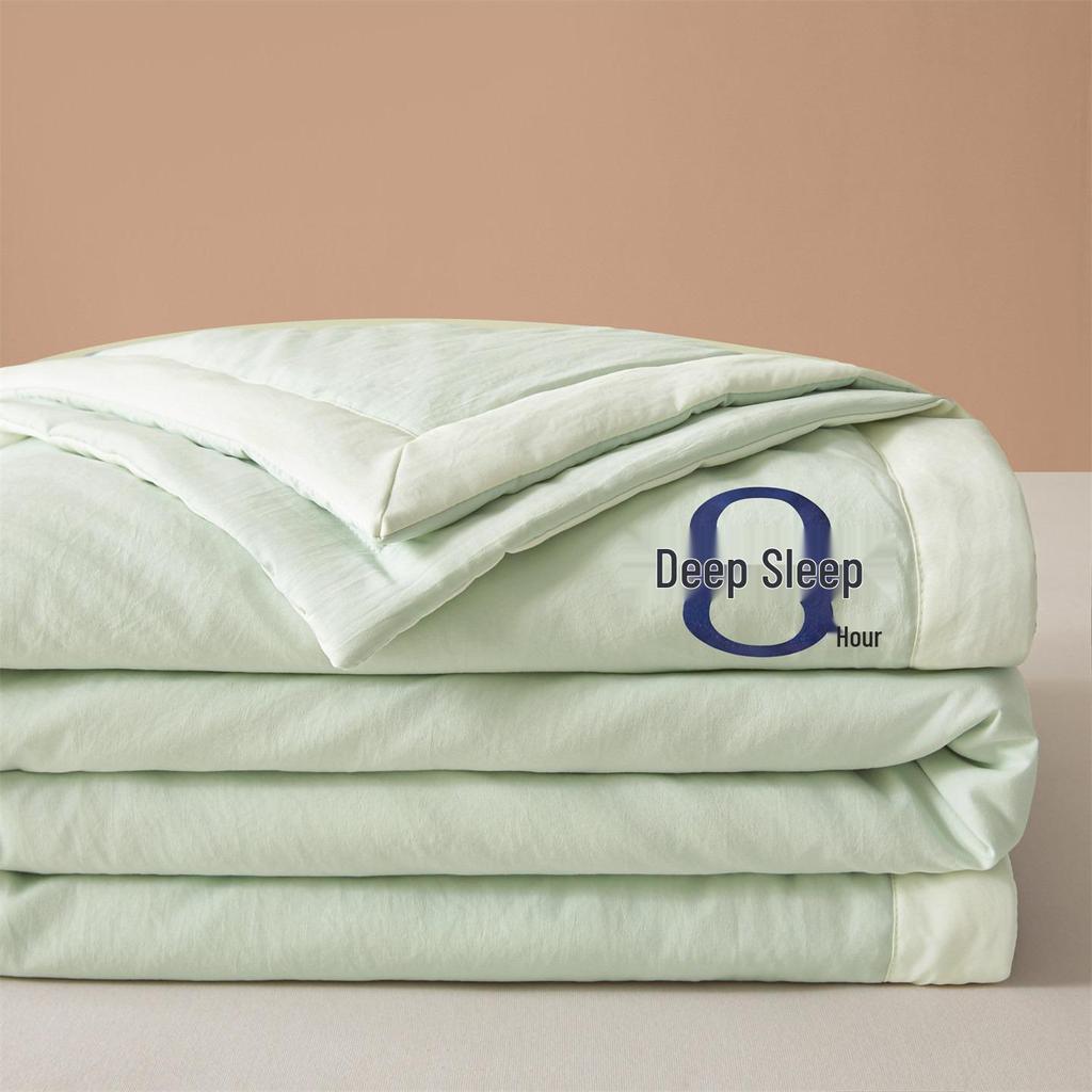 Class A Raw Cotton & Baby-Grade Soybean Fiber Summer Quilt - Ideal for Dormitory, Home Use, Air-Conditioned Rooms, Gifts