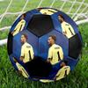 Ballon de football Vozinha taille 5, coloré, adapté à tous les âges, cousu à la machine, matériau PVC, qualité compétition, durable et à rebond élevé