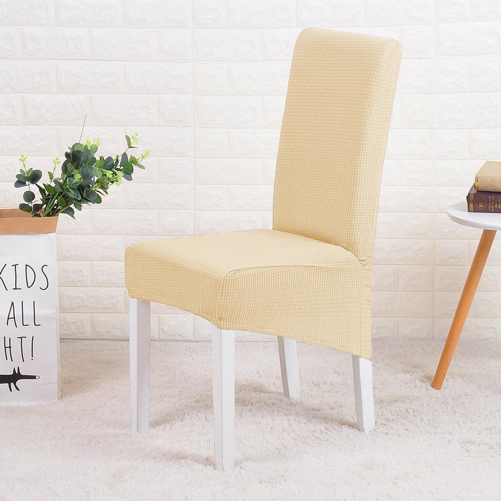 Vergrößerter und verdickter Stuhlbezug in Sonderform. Hochelastischer, einteiliger, staubdichter Universal-Stuhlbezug für Restaurants und Hotels