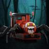Charles Small Train Building Block Spider Charles Train Game Model Periphery Figure Gift Boy Toy
