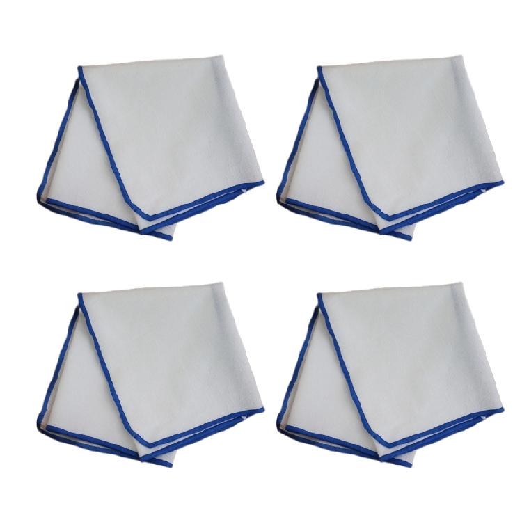 4 Pack Cotton Dinner Napkins Long Lasts Cotton Cloth with Generous Size