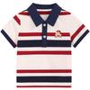 Classic Teddy Boys' Striped Polo T-Shirt