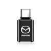 1 Stück Auto USB Typ C Kabel Konverter Ladeadapter Autozubehör Für Mazda 3 6 CX5 2 CX3 CX9 MX5 RX8 Axela Demio MS CX5 2 Axela Demio Atenza MS GH