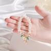 Colorful Flower Bracelet Elastic Bracelet Women Bracelet Beads Bracelet Wrist Jewelry Perfect for Party Wedding Gift
