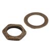 Nut Washer Kit Instrument Socket Connector Fasteners for Electric Guitar Bass M9 Female Thread