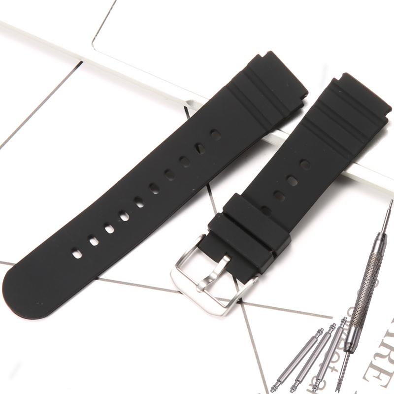 21mm Weiches Silikonarmband für Luminox 0200 3901 7050 3001/3000 Herren Sport Wasserdicht Ersatzarmband Uhrenzubehör Luminox gray