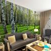 Birch Forest Mural Natural Landscape Photo Wallpaper Restaurant Living Room Bedroom Interior Decor Wall Papers