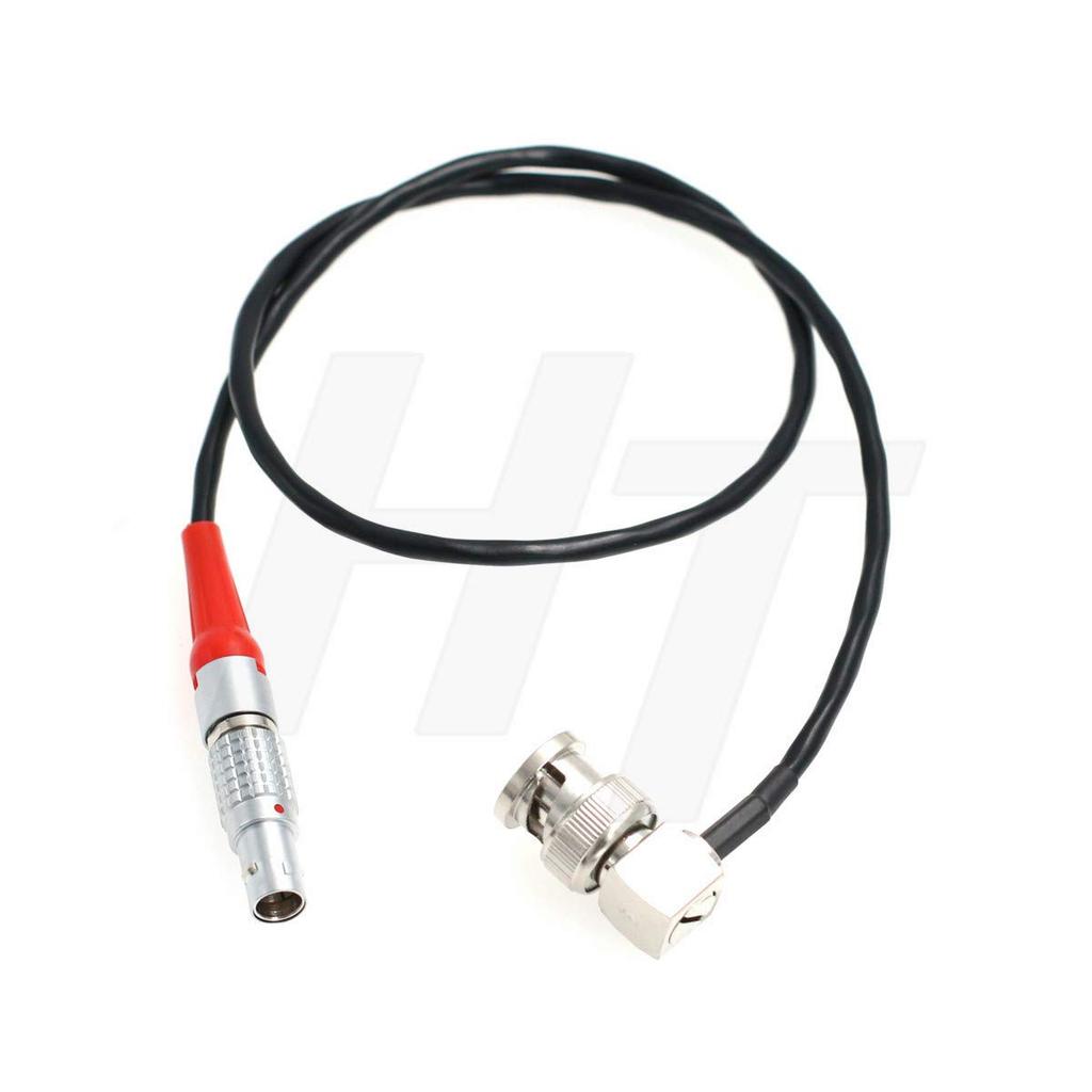HangTon Timecode Cable 5-Pin BNC for Ambient Nano Rocket Sound Device Recorder, Sony F55, Canon C300/C500, Amira URSA, Mini Camera Zoom F8 (50cm, R-S)