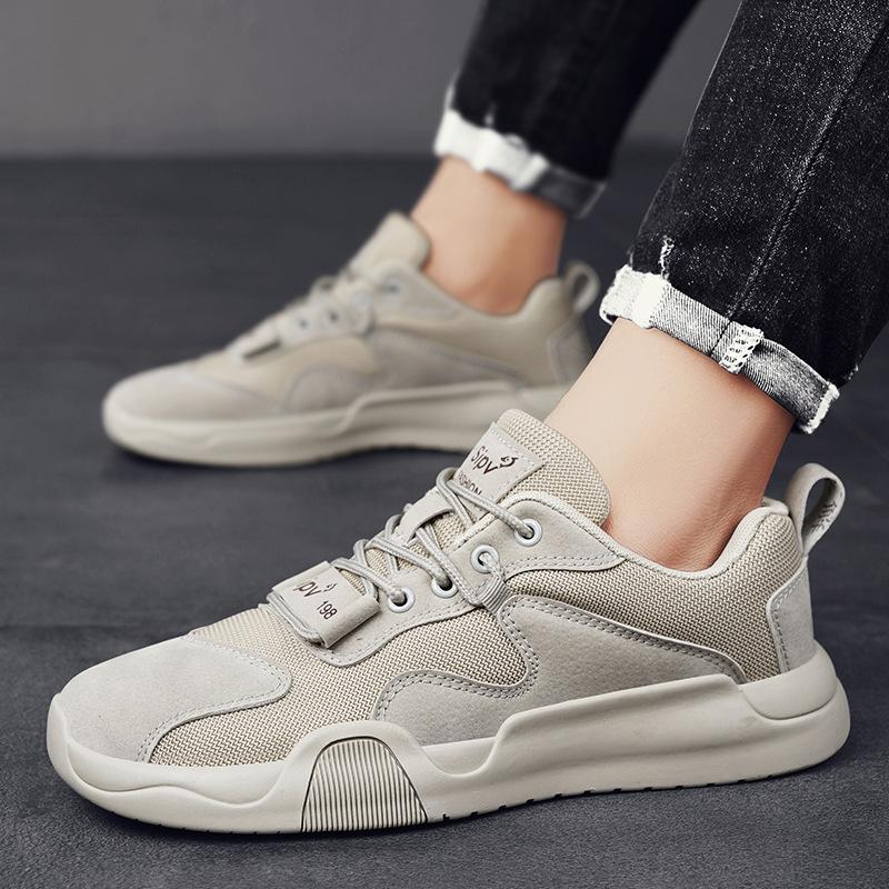 Men's shoes autumn new men's low-top board shoes outdoor breathable, non-slip and comfortable shoes for men in all seasons