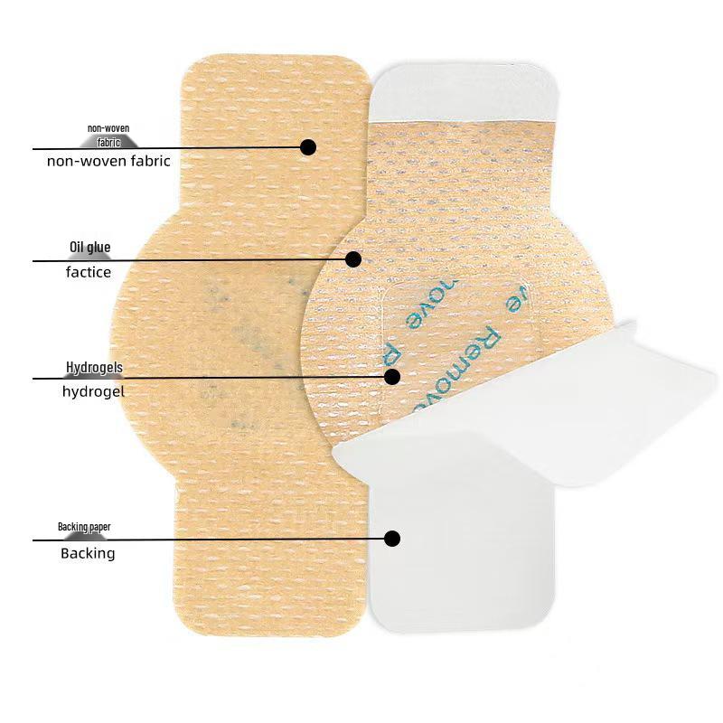 Cross-border Ingrown Toenail and Nail Repair Patch for Protection, Inflammation, and Antibacterial Treatment of Onychomycosis