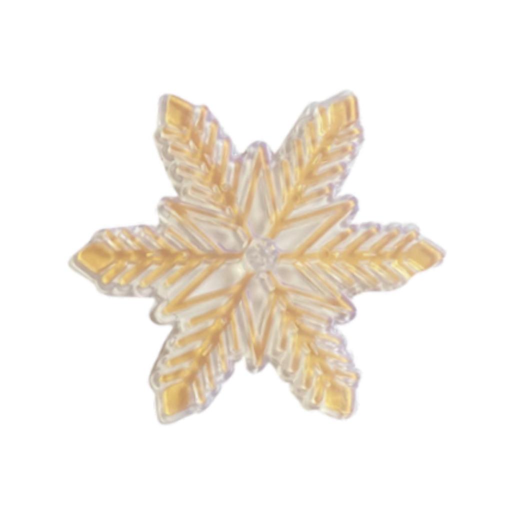 Stylish Snowflake Snowboard Stomp Pad Non Slip PVC Mat for Men Women Beginner Snowboarding