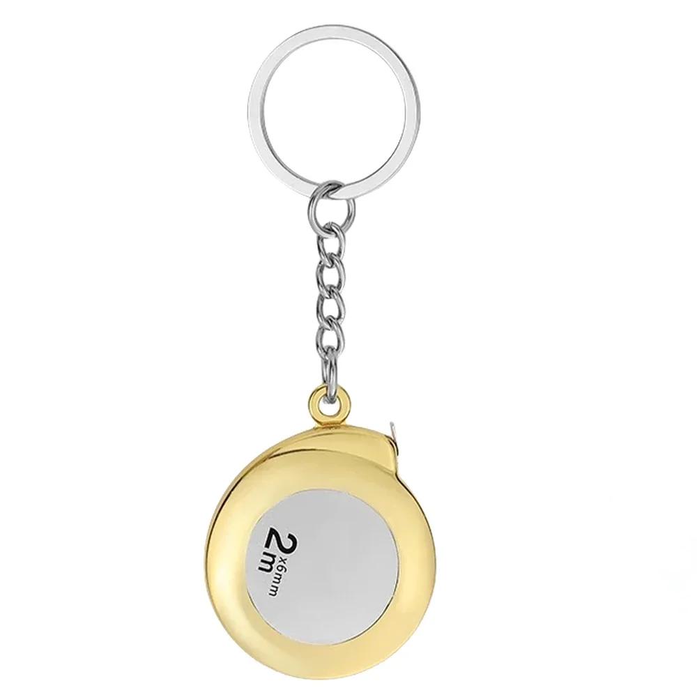 

1-8PCS 2M Wear-resistant High-precision Soft Steel Tape Measure Mini Portable Household Measuring Tape Measuring Tools 1pc&2m золотой