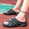 Neue Herren Hausschuhe EVA Plattform Massage Slipper Mode Design Sommer Stadtspaziergang Strand Freizeit Sandalen für Damen Heim Pantoletten