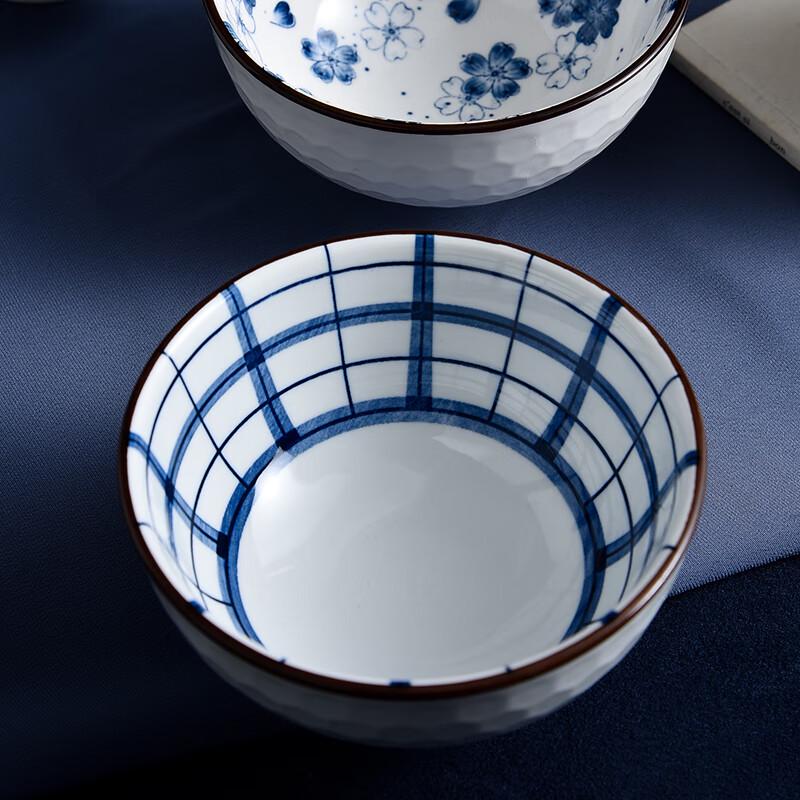Jutaoren Kanagawa Blue Wave Ceramic Dinner Set