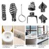 Yousheng 7Pcs/Set Pipeline Dredger Easy To Install Disassemble Drain Unclogger Set Drain Pipe Auger Efficient Pipe Cleaning Tool