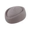 Simple solid color straw beret children spring and summer fashion casual painter bud hat stewardess hat shows small face