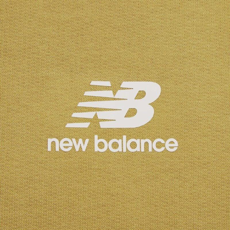 New Balance Sweatshirts Unisex Yellow Crew Neck Moderate Regular AMT24370-BYC