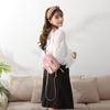 Fashion New Belt Buckle Small Backpack Trendy Backpack Fashion Shoulder Bag Oblique Span Women's Bag