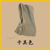 Hat Women's Autumn and Winter Balaclava Hat Scarf Integrated Windproof Neck Protection Cold Warm Scarf Wool Hat