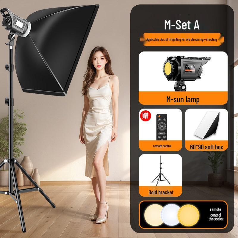 LED Photo Studio Light for Professional Beauty and Portrait Sessions