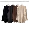 Sweater Lazy Wind Cardigan New Loose Knitted Cardigan Women's Coat Medium and Long Thickened Autumn and Winter Outer Women's Coat